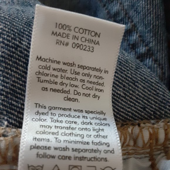 PacSun Boyfriend distressed denim blue jeans (26) - Picture 9 of 9